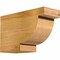 Ekena Millwork Alpine Rough Sawn Rafter Tail, Western Red Cedar, 6"W x 10"H x 16"L RFT06X10X16ALP00RWR - alternate 1